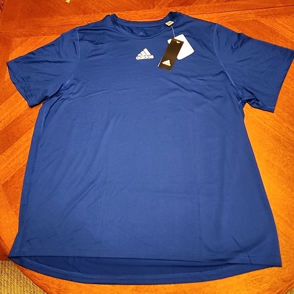 Adidas Men's Navy Blue Tee Short Sleeve Size XL New with Tags A1